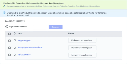 Nehmen Sie schnelle Änderungen vor, ohne sich durch mehrere Ebenen klicken zu müssen.