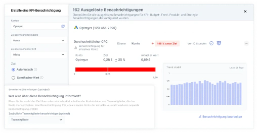 Warnungen, die Ihnen sagen, dass etwas nicht stimmt – nicht nur, dass sich etwas geändert hat.