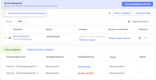 Verbessern Sie die Effizienz des Teams mit anpassbaren Workflows.