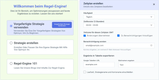 Erstellen und automatisieren Sie jede PPC-Strategie, die Sie schreiben können.