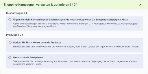 Automatisieren Sie die täglichen Kampagnenoperationen, damit Sie sich auf wirklich wirkungsvolle Projekte konzentrieren können.