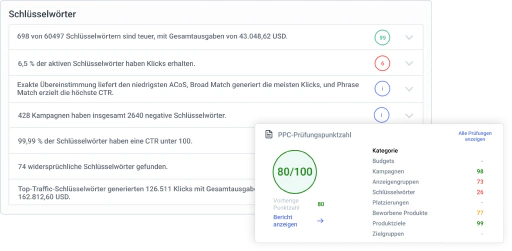 Liefern Sie aufschlussreichere Kontoaudits in kürzerer Zeit.