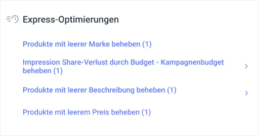 Erkennen Sie schnell die größten Chancen für Fortschritte.