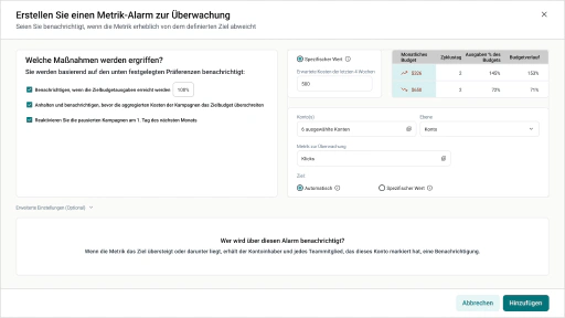 Benutzerkontrollierte Automatisierung