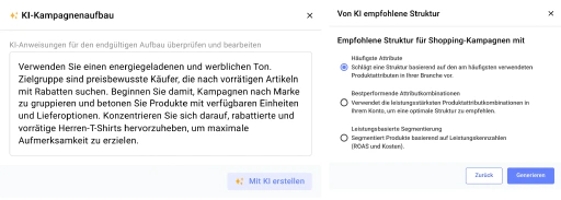 Starte Einzelhandels- und inventarbasierten Kampagnen in Sekunden