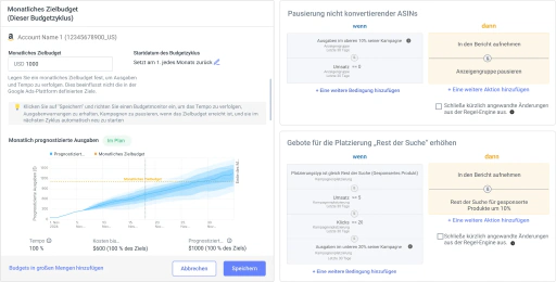 Verwalten Sie Amazon Ads-Konten in einem Maßstab, der manuell unmöglich ist.