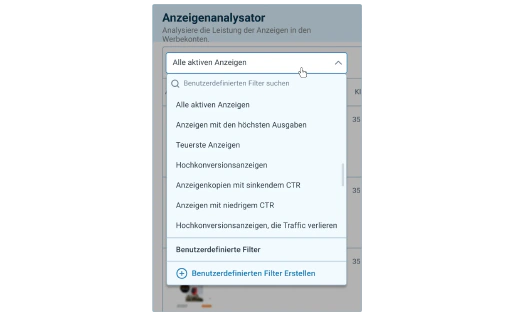 Verfolgen Sie die Anzeigenleistung über Meta und LinkedIn hinweg, ohne zwischen Plattformen wechseln zu müssen.