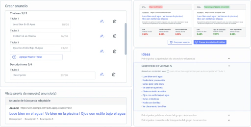 Construye y optimiza campañas publicitarias que resuenen con los clientes objetivo.