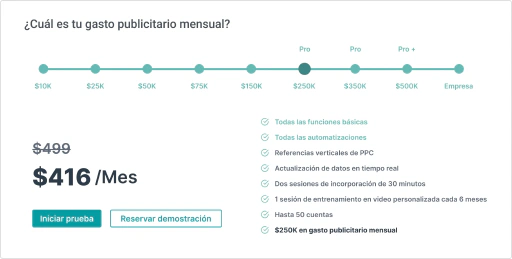 Sin penalizaciones por mantener a los clientes felices y exitosos.