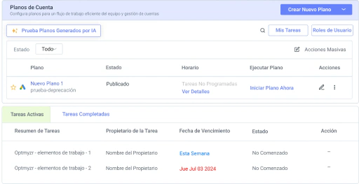 Mejora la eficiencia del equipo con flujos de trabajo personalizables.