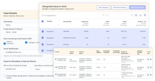 Automatización para ayudarte a gestionar más cuentas y aumentar los ingresos.