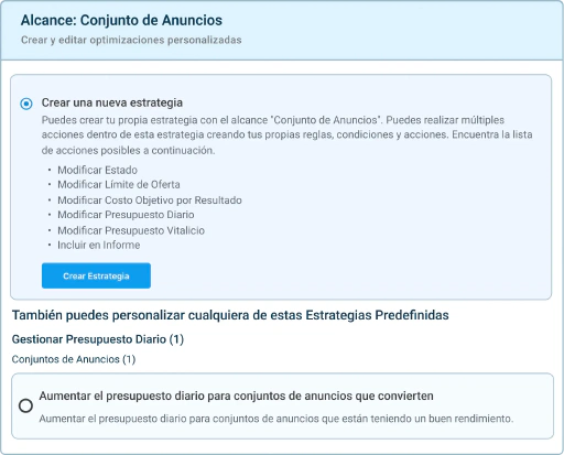 Realiza cambios a escala, sin clics repetitivos.