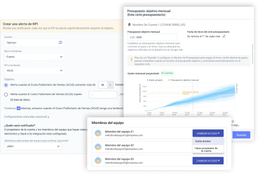 Mantén el control con monitoreo en tiempo real y seguridad de cuenta de nivel empresarial.