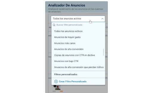 Rastrea el rendimiento de los anuncios en Meta y LinkedIn sin saltar de plataforma.