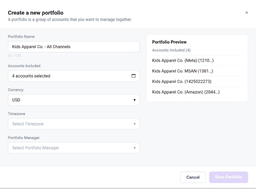 See your brand by channel or by SKU, without rebuilding your setup