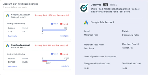 Get account alerts delivered wherever you spend your time.