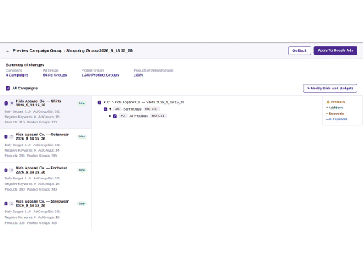 Review every suggestion before it goes live