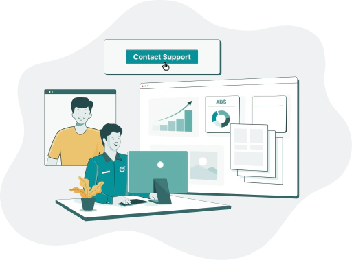 Get a dedicated account team from start to finish. 