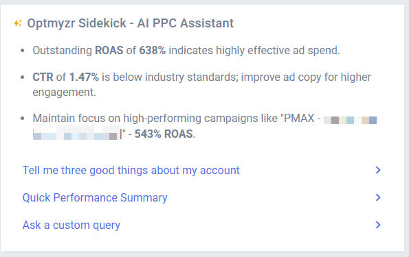 Sidekick Instant Suggestions Sidekick Instant Suggestions