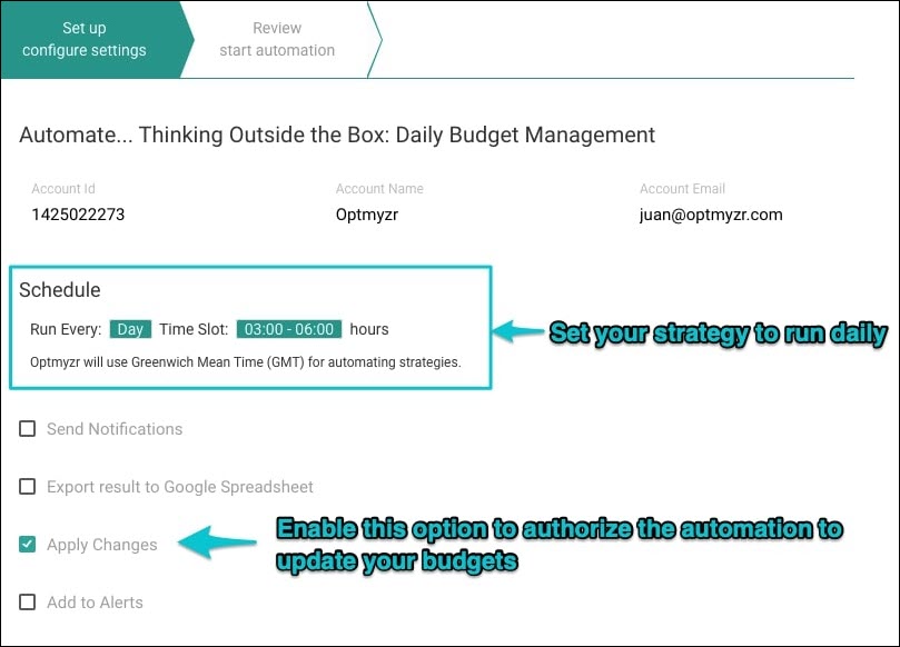 Rule Engine Budget Scheduling 