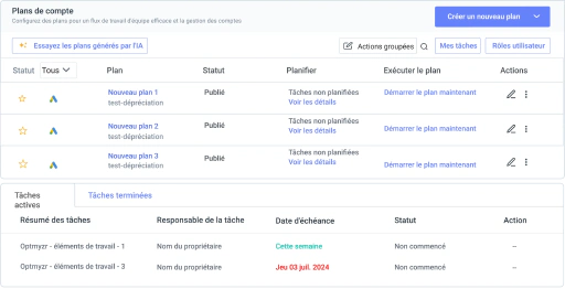 Équipez les équipes pour mener des campagnes performantes et ravir les parties prenantes.