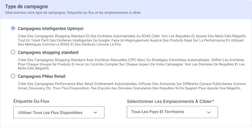 Recréez Smart Shopping, maintenant avec plus de contrôle que jamais.