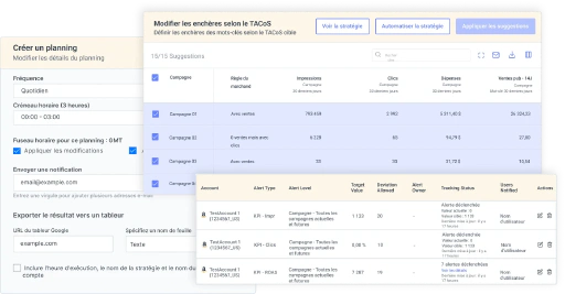 Automatisation pour vous aider à gérer plus de comptes et à augmenter les revenus.