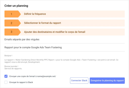 Construisez une fois et rapportez pour toujours.