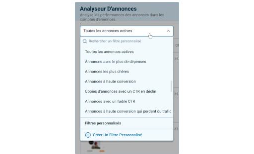 Suivez la performance des annonces sur Meta et LinkedIn sans changer de plateforme.