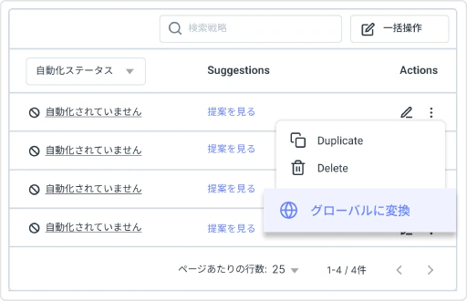 グローバルなルールエンジン戦略でアカウント管理を集中化し、スケールアップ。